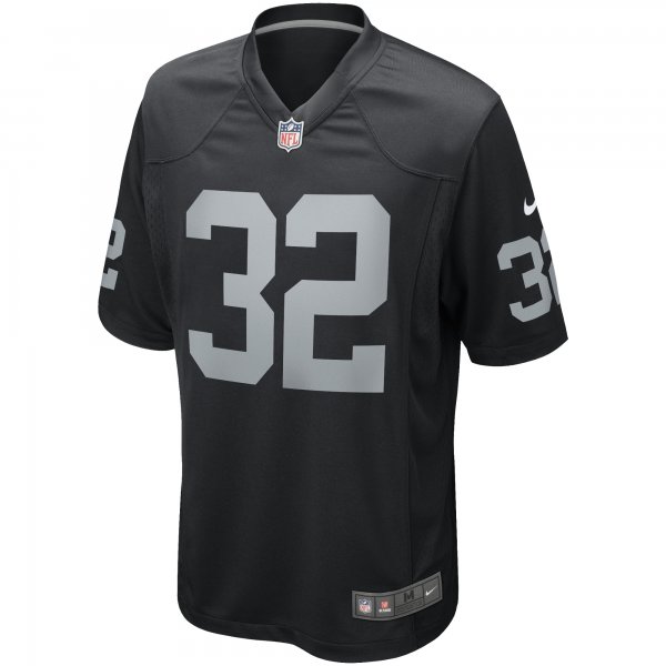 Men's Las Vegas Raiders Marcus Allen Nike Black Game Retired Player Jersey