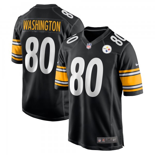 Men's Pittsburgh Steelers Darnell Washington Nike  Black  Game Jersey