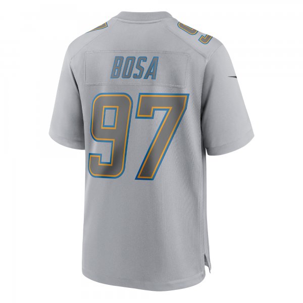 Men's Los Angeles Chargers Joey Bosa Nike Gray Atmosphere Fashion Game Jersey