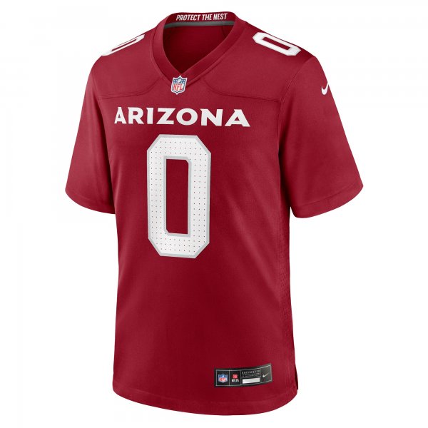 Men's Arizona Cardinals Zach Pascal Nike Cardinal Game Player Jersey