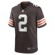 Men's Cleveland Browns Amari Cooper Nike Brown Player Game Jersey