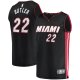 Men's Miami Heat Jimmy Butler Fanatics Black Fast Break Replica Player Jersey - Icon Edition