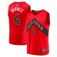 Men's Toronto Raptors Scottie Barnes Fanatics Red Fast Break Replica Jersey - Icon Edition