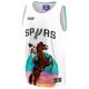 Unisex San Antonio Spurs NBA & KidSuper Studios by Fanatics White Hometown Jersey