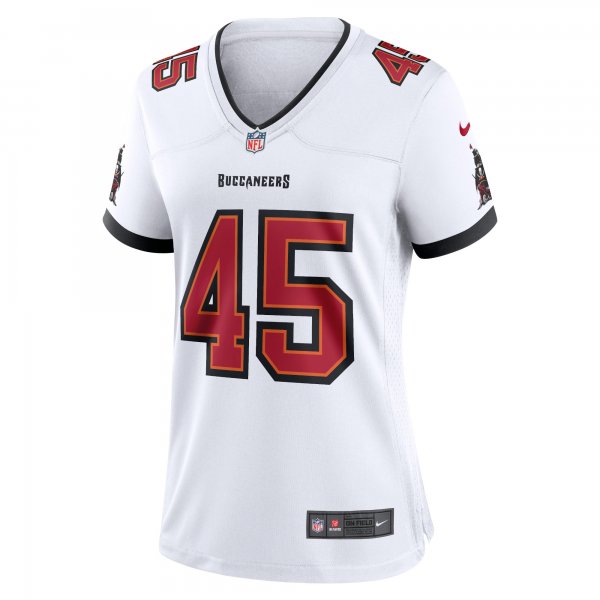 Women's Tampa Bay Buccaneers Devin White Nike White Game Jersey