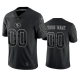 Men's NFL San Francisco 49ers Custom Black Reflective Limited Jersey