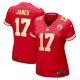 Women's Kansas City Chiefs Richie James Nike Red Game Jersey