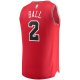 Men's Chicago Bulls Lonzo Ball Fanatics Red Fast Break Road Replica Jersey - Icon Edition