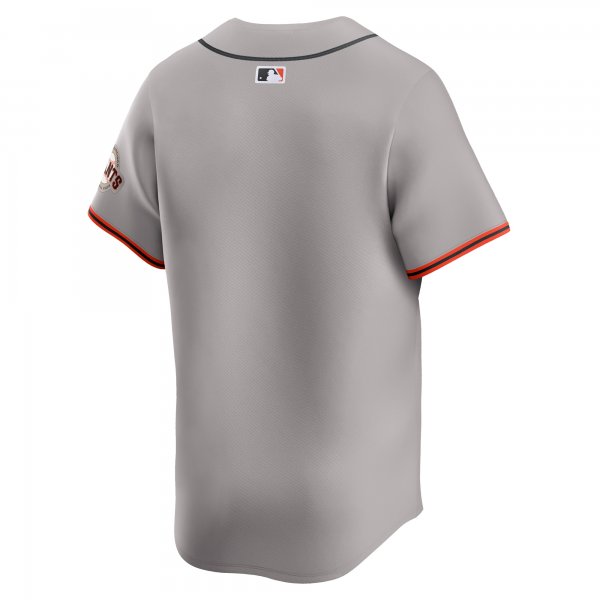 Men's San Francisco Giants  Nike Gray Away Limited Jersey