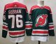 Men's #76 P. K. Subban New Jersey Devils Green NHL Jersey