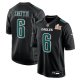 Men's Philadelphia Eagles #6 DeVonta Smith Nike Carbon Black Super Bowl LIX Fashion Game Stitched Jersey