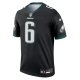 Men's Philadelphia Eagles DeVonta Smith Nike Black Legend Jersey