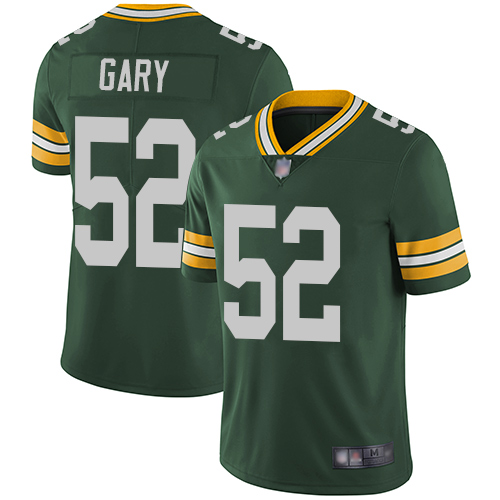 Green Bay Packers #52 Rashan Gary Green Team Color Men's Stitched Nike NFL Vapor Untouchable Limited Jersey