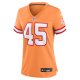 Women's Tampa Bay Buccaneers Devin White Nike Orange Player Jersey