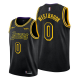 Men's Los Angeles Lakers #0 Russell Westbrook Black 2021 Trade Mamba Inspired NBA Jersey