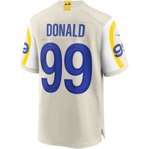 Men's Los Angeles Rams Aaron Donald Nike Bone Player Game Jersey