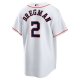 Men's Houston Astros Alex Bregman Nike White Home Replica Player Name Jersey