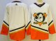 Men's Anaheim Ducks White Reverse Retro Blank Jersey