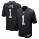 Men's Las Vegas Raiders Marcus Epps Nike Black Game Player Jersey