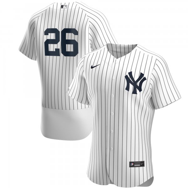 Men's New York Yankees DJ LeMahieu Nike White/Navy Home Player Jersey