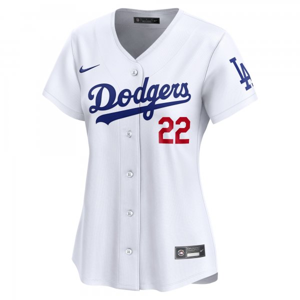 Women's Los Angeles Dodgers Clayton Kershaw Nike White Home Limited Player Jersey