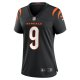 Women's Cincinnati Bengals Joe Burrow Nike Black Player Game Jersey