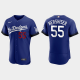 Orel Hershiser Los Angeles Dodgers 2021 City Connect Jersey - Royal