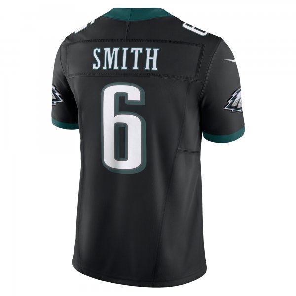 Men's Philadelphia Eagles DeVonta Smith Nike Black Alternate Vapor F.U.S.E. Limited Jersey