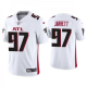 Men's Atlanta Falcons Grady?Jarrett?#97?White?Limited?New?Vapor?Untouchable NFL Jersey