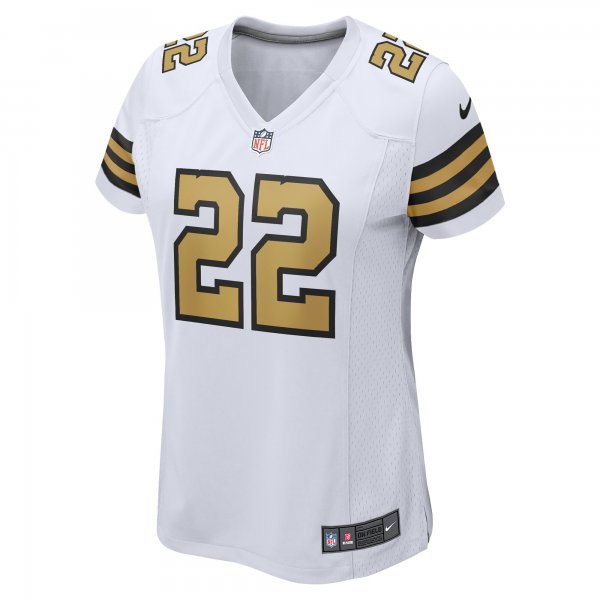 Women's New Orleans Saints Rashid Shaheed Nike  White Alternate Game Jersey