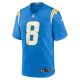 Men's Los Angeles Chargers Max Duggan Nike Powder Blue Team Game Jersey