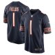 Men's Chicago Bears Justin Fields Nike Navy Player Game Jersey