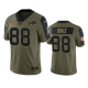 Buffalo Bills Dawson Knox Olive 2021 Salute To Service Limited Men's NFL Jersey