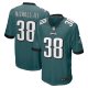 Men's Philadelphia Eagles Lew Nichols III Nike Midnight Green  Game Jersey