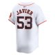 Men's Houston Astros Cristian Javier Nike White Home Limited Player Jersey