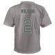 Youth New York Jets Zach Wilson Nike Gray Atmosphere Game Jersey