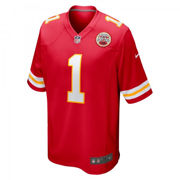 Men's Kansas City Chiefs Jerick McKinnon Nike Red Game Player Jersey