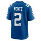 Men's Indianapolis Colts Carson Wentz Nike Royal Game Jersey