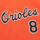 Men's Baltimore Orioles Cal Ripken Jr. Mitchell & Ness Orange 2001 Cooperstown Collection Throwback Jersey