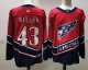 Men's #43 Tom Wilson Washington Capitals Red and Navy NHL Jersey