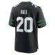 Men's New York Jets Breece Hall Nike Legacy Black Alternate Game Jersey