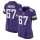 Women's Minnesota Vikings Ed Ingram Nike Purple Game Player Jersey