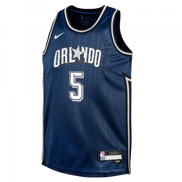 Youth Orlando Magic Paolo Banchero Nike Navy  Swingman Replica Jersey - City Edition