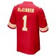 Men's Kansas City Chiefs Jerick McKinnon Nike Red Game Player Jersey