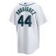 Men's Seattle Mariners Julio Rodriguez Nike White Home Replica Player Jersey