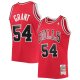 Men's Chicago Bulls Horace Grant Mitchell & Ness Red 1990/91 Throwback Dark Swingman Jersey