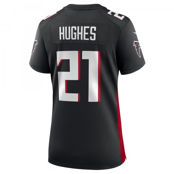 Women's Atlanta Falcons Mike Hughes Nike Black Game Player Jersey