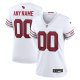 Women's Arizona Cardinals Nike White Custom Game Jersey