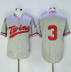 Mitchell And Ness 1972 Minnesota Twins #3 Harmon Killebrew Grey Throwback Stitched MLB Jersey