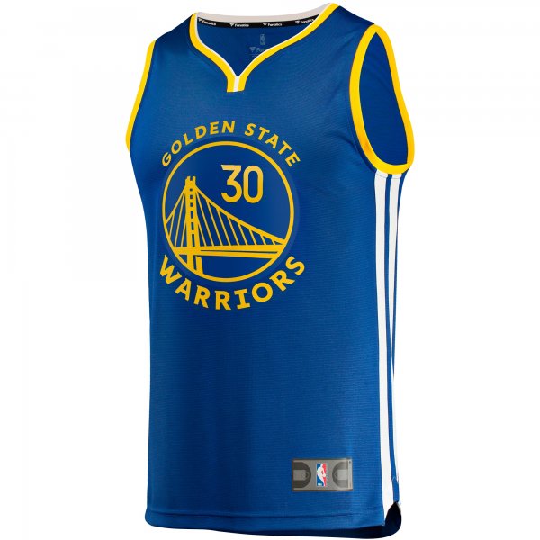 Men's Golden State Warriors Stephen Curry Fanatics Royal Big & Tall Fast Break Player Jersey - Icon Edition